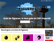 Tablet Screenshot of guiadefigueres.com